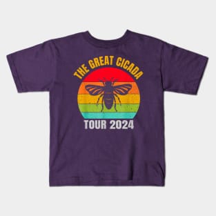 The great cicada tour 2024 Kids T-Shirt